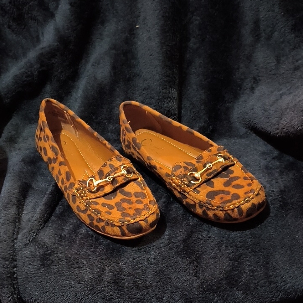 Leopard Print Loafers